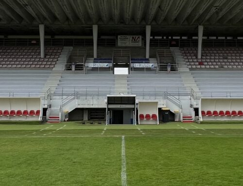 Réalisation : Étanchéité de tribunes en résine polyuréthane – La Rochelle (17)
